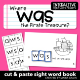 Pirate Theme Emergent Reader: "Where was the Pirate Treasu