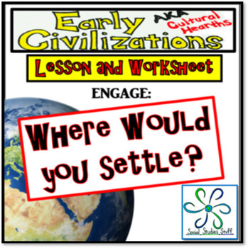 Preview of Where would I settle? - An engage lesson on Early Civilizations