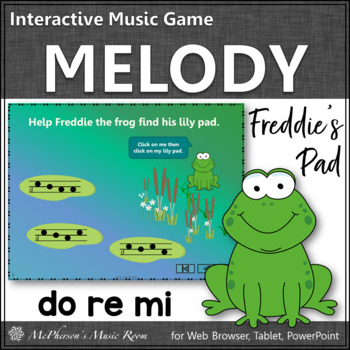 Preview of Solfege | Interactive Melody Game Do Re Mi {Freddie's Pad}