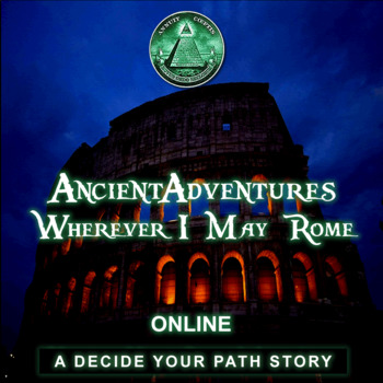Preview of Wherever I May Rome ONLINE-Ancient Adventures Reading Comprehension & Vocabulary