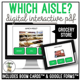 Which Aisle? Grocery Store Digital Activity