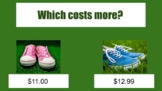 Which Costs More?  Up to $15