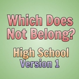 Which Does Not Belong? - 10 High School Problems - Version 1