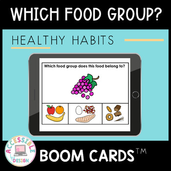Preview of Which Food Group?  | Healthy Habits Theme | Life Skills 