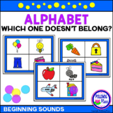 Which One Doesn’t Belong - Alphabet Beginning Letter Sounds