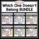 Which One Doesn't Belong BUNDLE  | What Doesn't Belong Activities