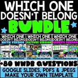Which One Doesn't Belong BUNDLE