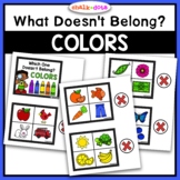 Which One Does Not Belong | Color Recognition Activity