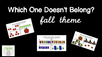 Preview of Which One Doesn't Belong? - Fall