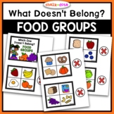 Which One Does Not Belong | Food Group Cards | Nutrition