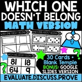 Which One Doesn't Belong? Math Activity