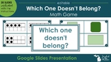 Which One Doesn't Belong Math Game (Google Slides)