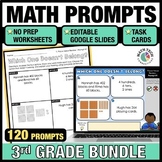 Which One Doesn't Belong Math Prompts, 3rd Grade Math Spir