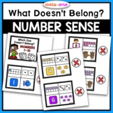 Which One Doesn't Belong | Number Sense | Subitizing 1-10 Cards