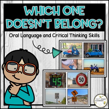 Preview of #sunnydeals24 Which One Doesn't Belong | Critical Thinking Skills Activity Cards