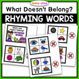 Which One Does Not Belong | Rhyming Words Cards