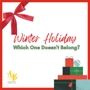 Preview of Which One Doesn't Belong? - Winter Holiday Themed Clip Art