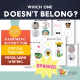 Which One Doesn't Belong? SPRING | Distance Learning for G