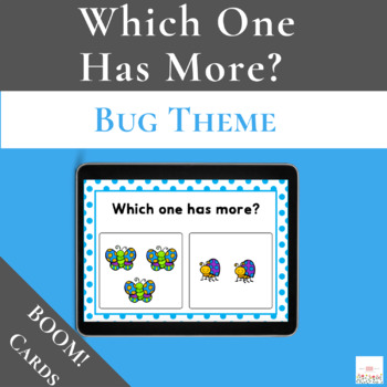 Preview of Which One Has More Bugs? with Boom Cards™ | Digital 