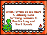 Which Pattern Do You Hear? A Listening Game to Practice Lo