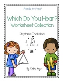 Which Rhythm Do You Hear Worksheet