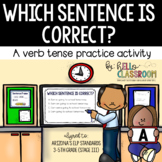 Which Sentence is Correct? - Grades 3-5 - ELL - Grammar