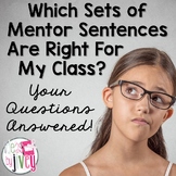 Which Sets of Mentor Sentences Should I Get?