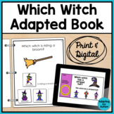 Halloween Adaptive Book for Special Education - Which Witc