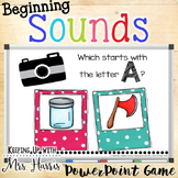 Which Word Beginning Sound Hunt & Find PowerPoint