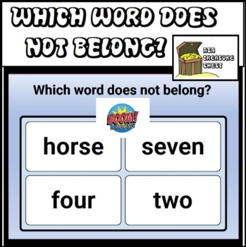 Which Word Does Not Belong? BOOM DECK autism aba