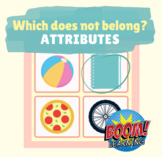 Which does not belong? (Attributes/Adjectives) - BOOM CARDS