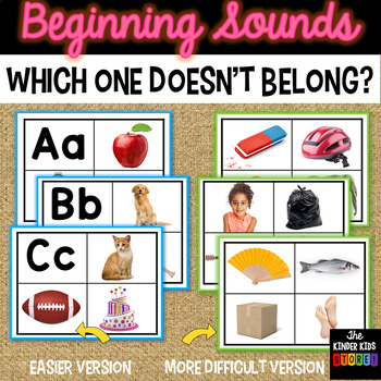 Preview of Which doesn't belong - Beginning Sounds