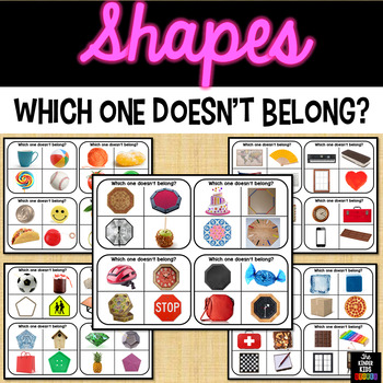 Preview of Which doesn't belong - Shapes