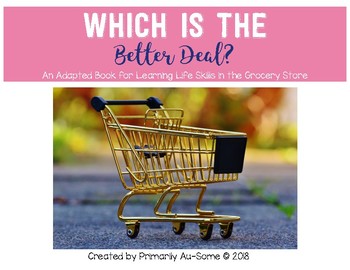 Preview of Which is the Better Deal?  with Real Pictures (Adapted Book)