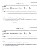 While you were out: Absent Student Form EDITABLE