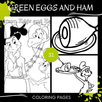 ham coloring page