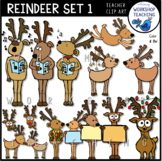 Christmas Reindeer 1 Clip Art