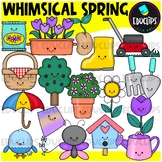 Whimsical Spring Clip Art Set {Educlips Clipart}