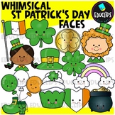 Whimsical St Patrick's Day Clip Art Set {Educlips Clipart}