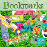 Whimsical Watercolor Bookmarks