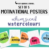 Whimsical Watercolour Motivational Posters