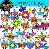 Whimsy Bugs Clipart {Insects Clipart}