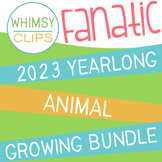 Whimsy Clips Fanatic 2023: Animal Clip Art Bundle