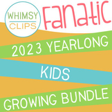 Whimsy Clips Fanatic 2023: Kids Clip Art Bundle