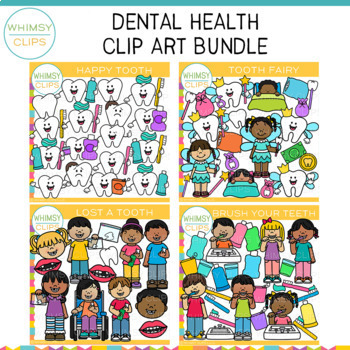 Preview of Dental Health Clip Art Bundle