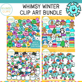 Whimsy Winter Clip Art Bundle