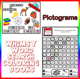 Daily Kids Facts, Pictograms, 365 word search coloring pri