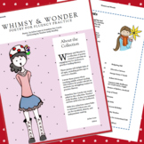 Whimsy and Wonder Poetry for Fluency Practice and Nouns Ac