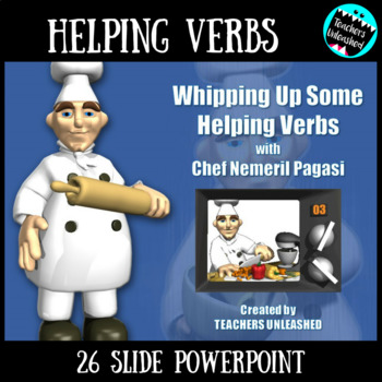 Preview of Helping Verbs PowerPoint Lesson