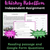 Whiskey Rebellion Google Form Assignment 